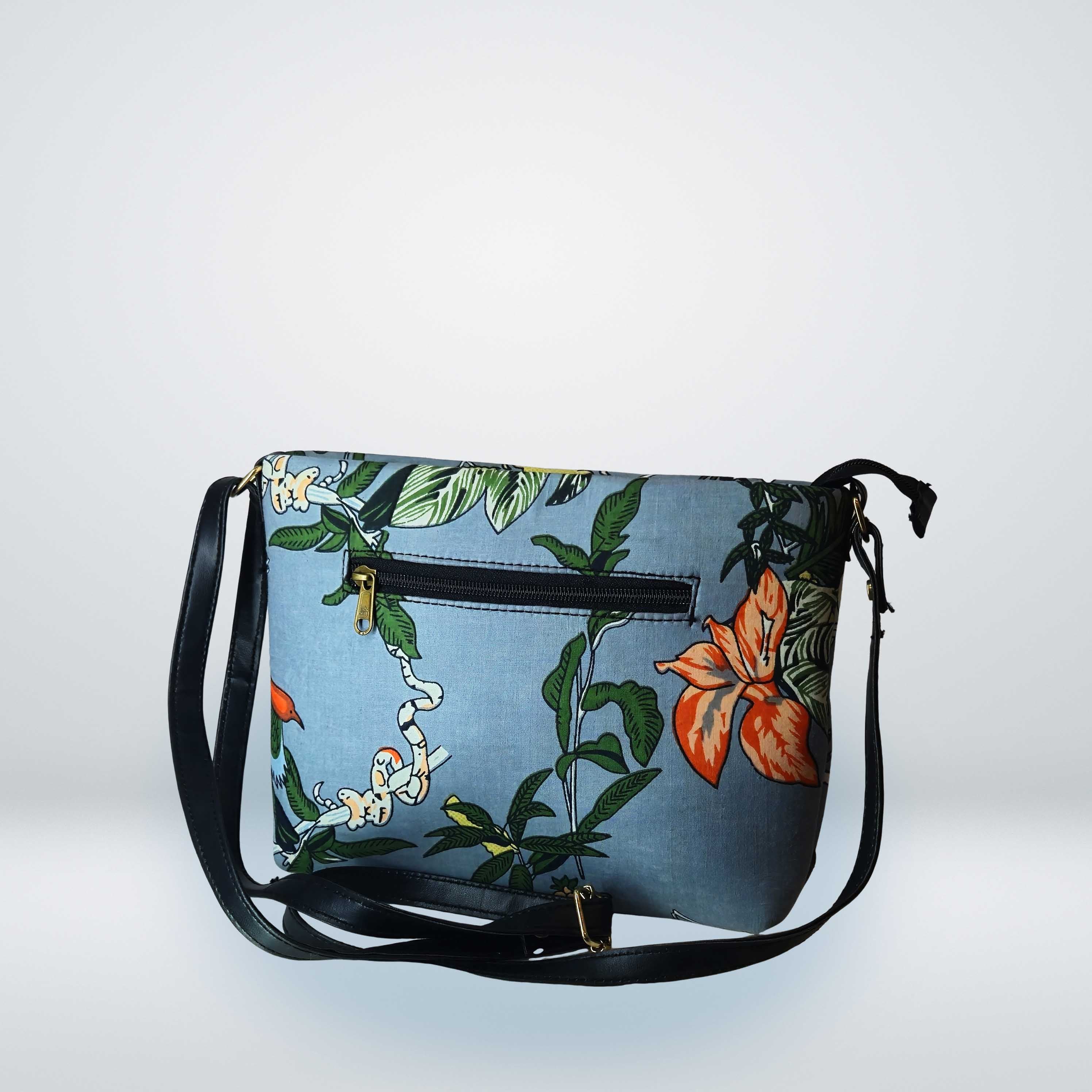 Botanical Jungle Crossbody Bag | Luxebyflavia | Hand Bag