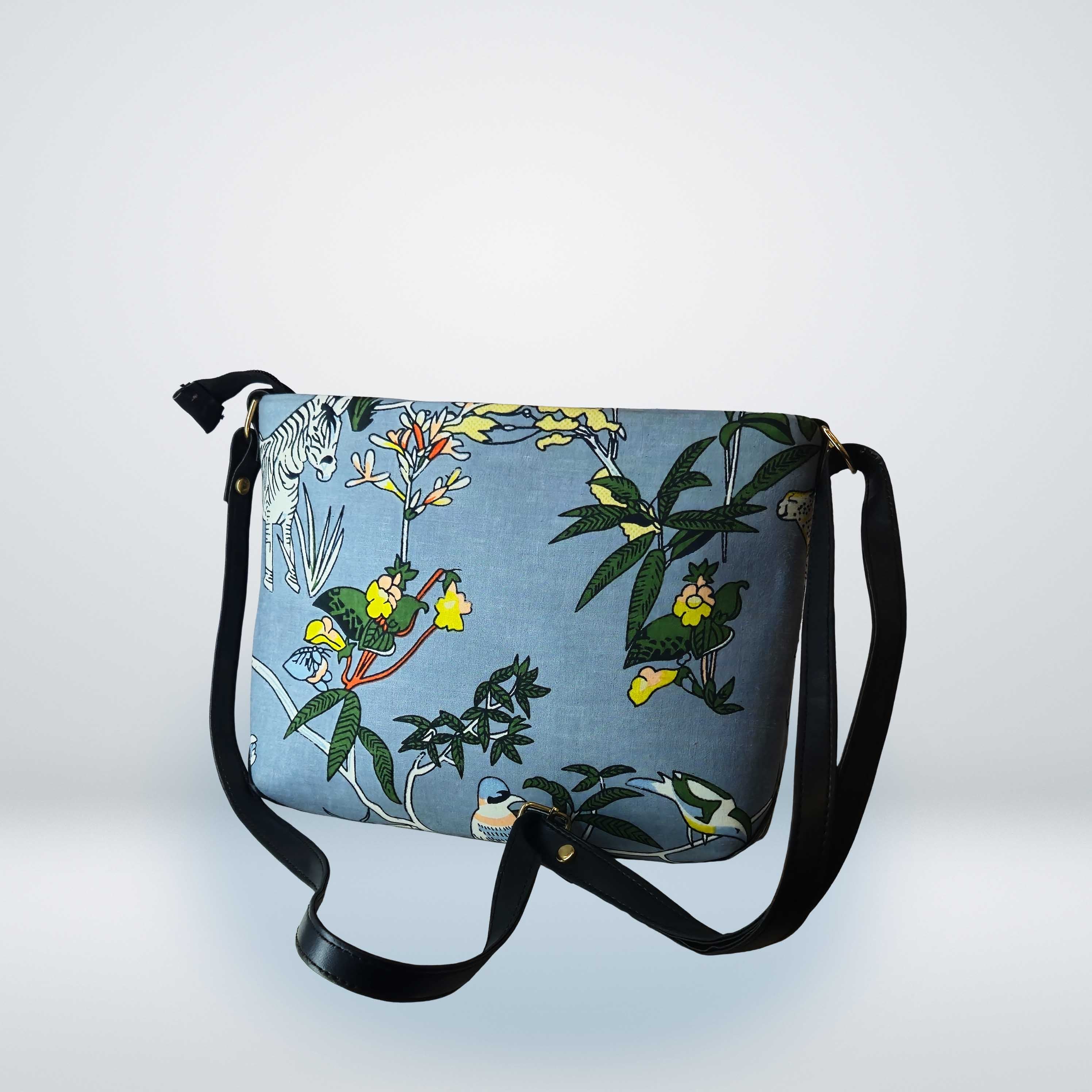 Botanical Jungle Crossbody Bag | Luxebyflavia | Hand Bag