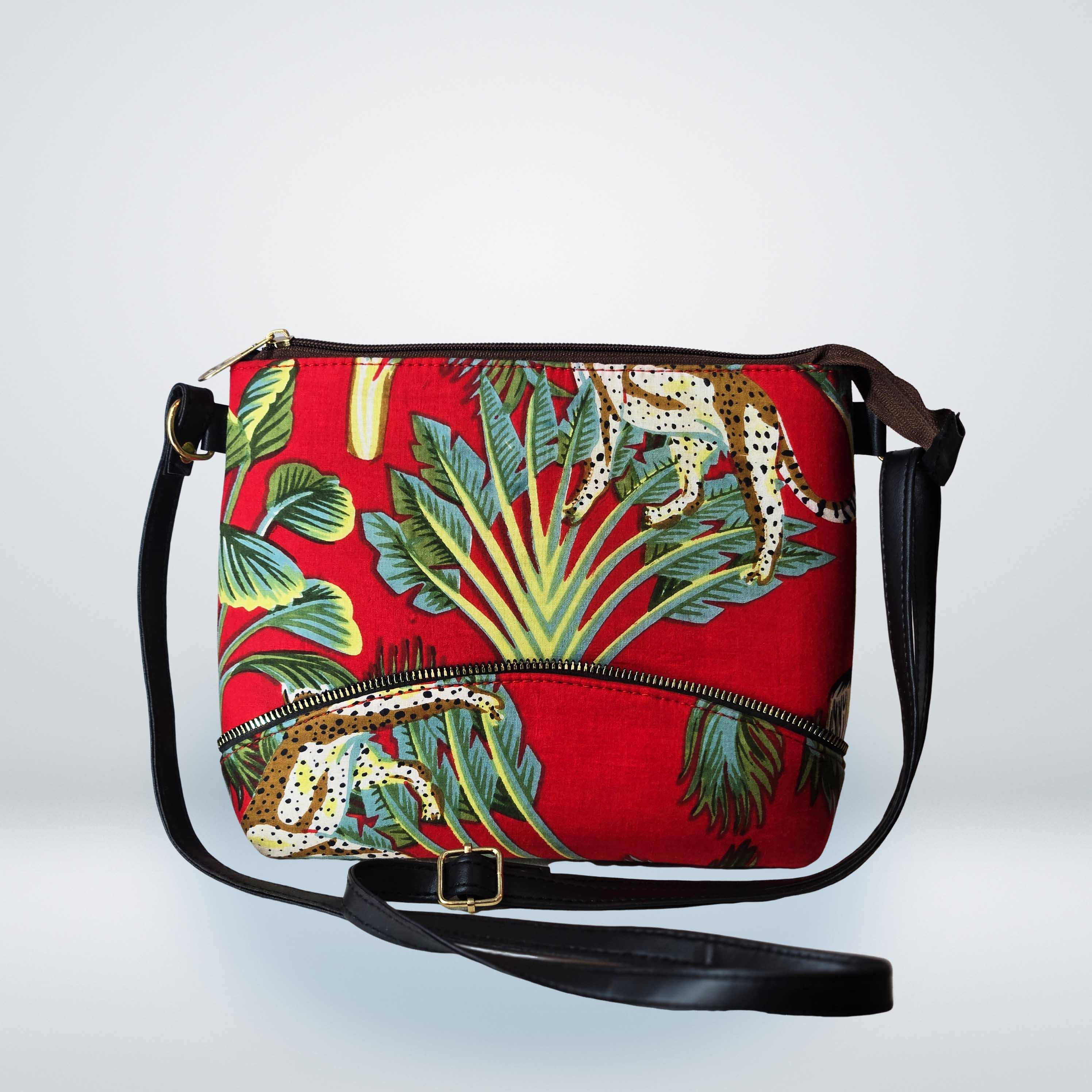 Tropical Printed Crossbody Bag – LuxebyFlavia | Luxebyflavia | Hand Bag