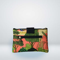 Peacock and Tree Clutch - Trendy Designer Handbag for Women | Luxebyflavia | Hand Bag