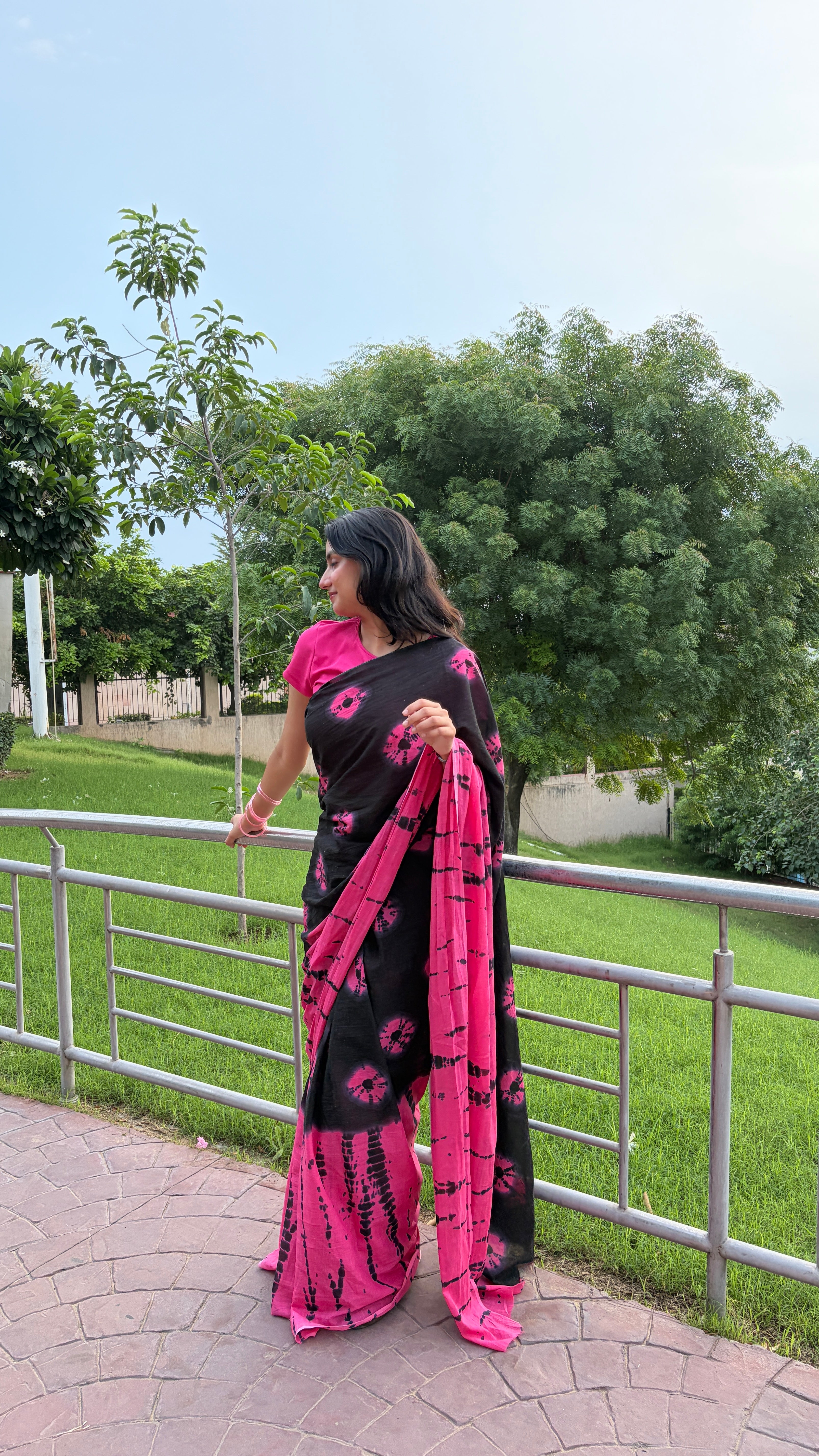 Eshanya Shibori Saree (M1)