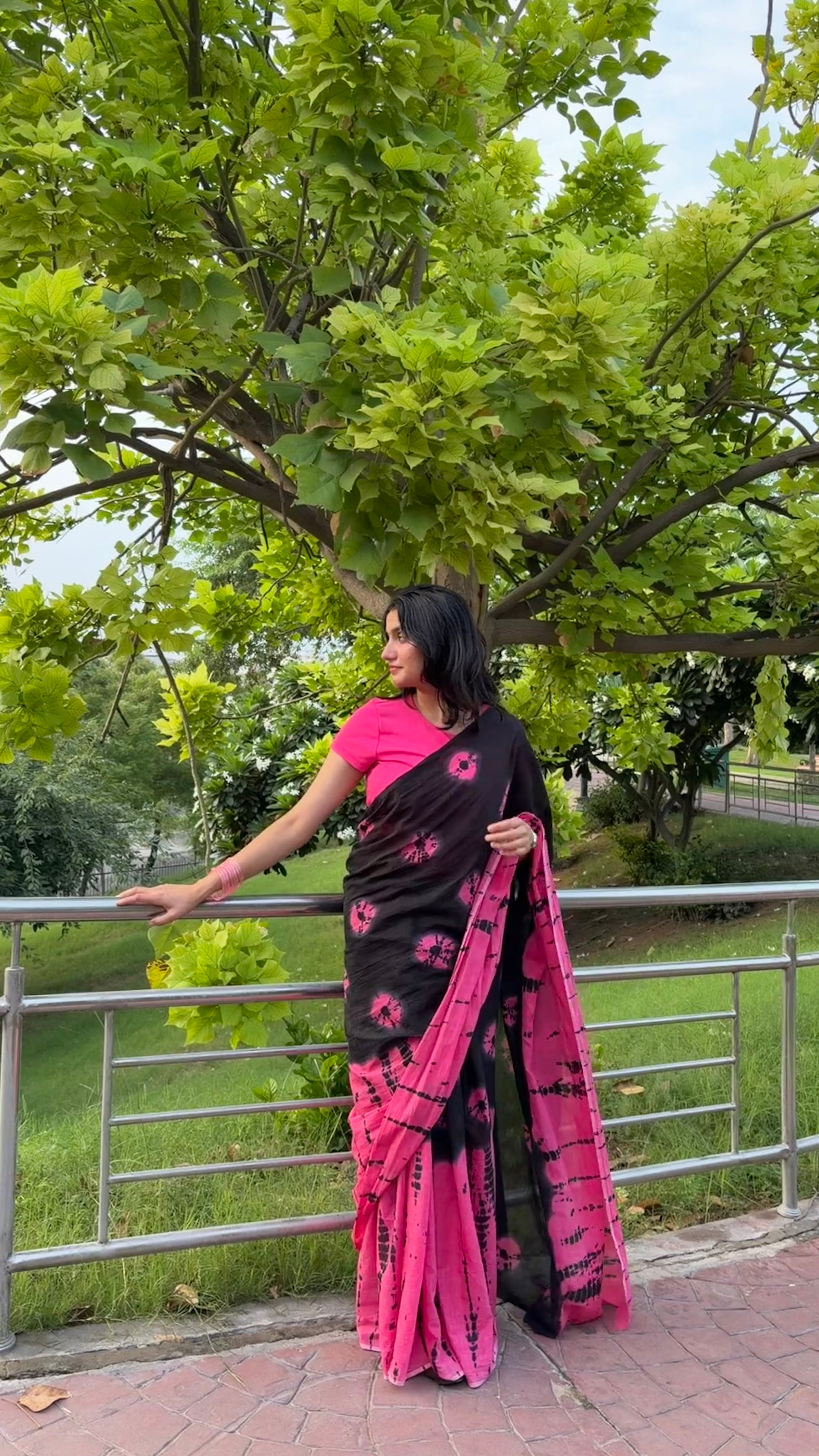 Eshanya Shibori Saree (M1)