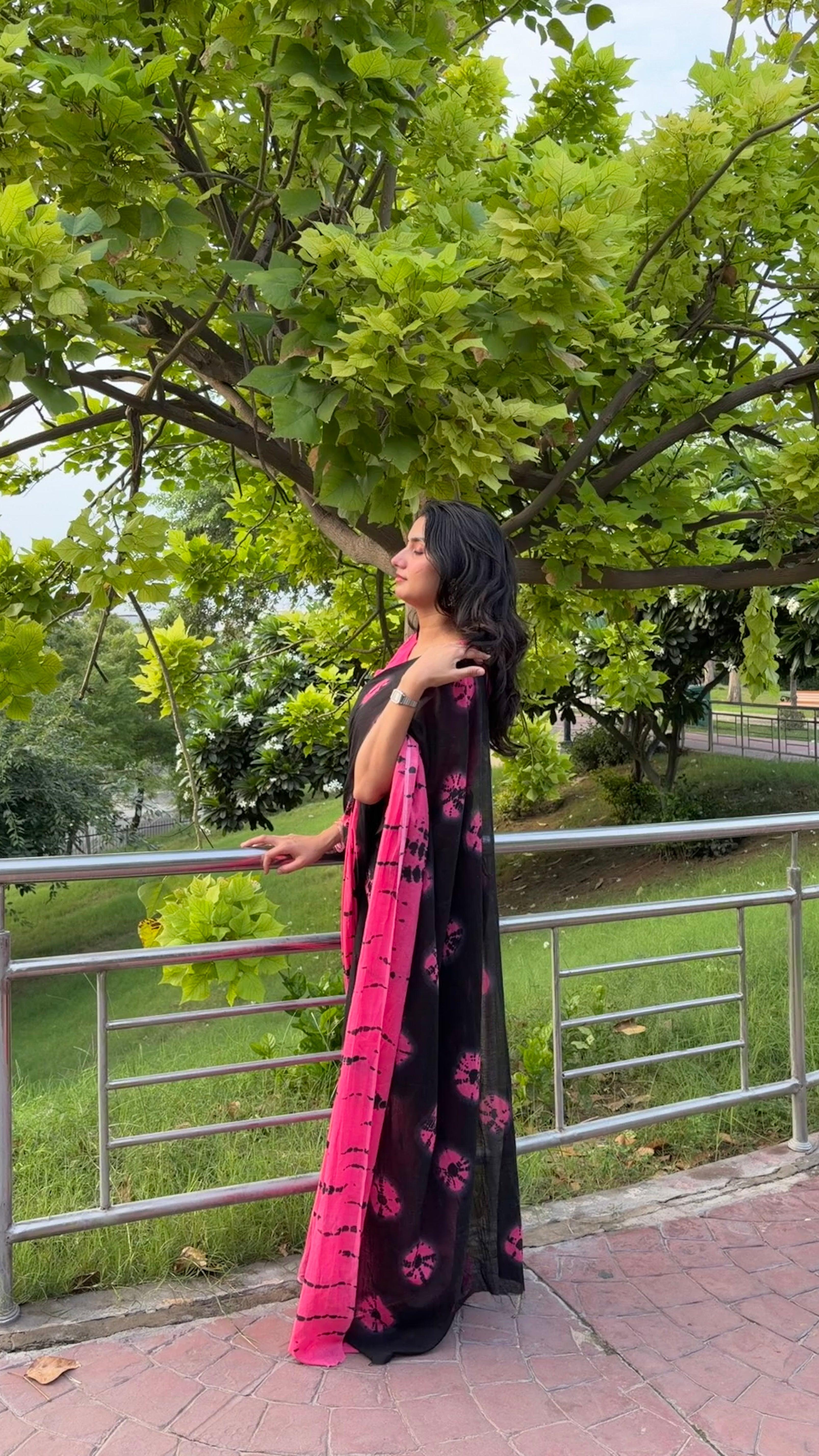 Eshanya Shibori Saree (M1)