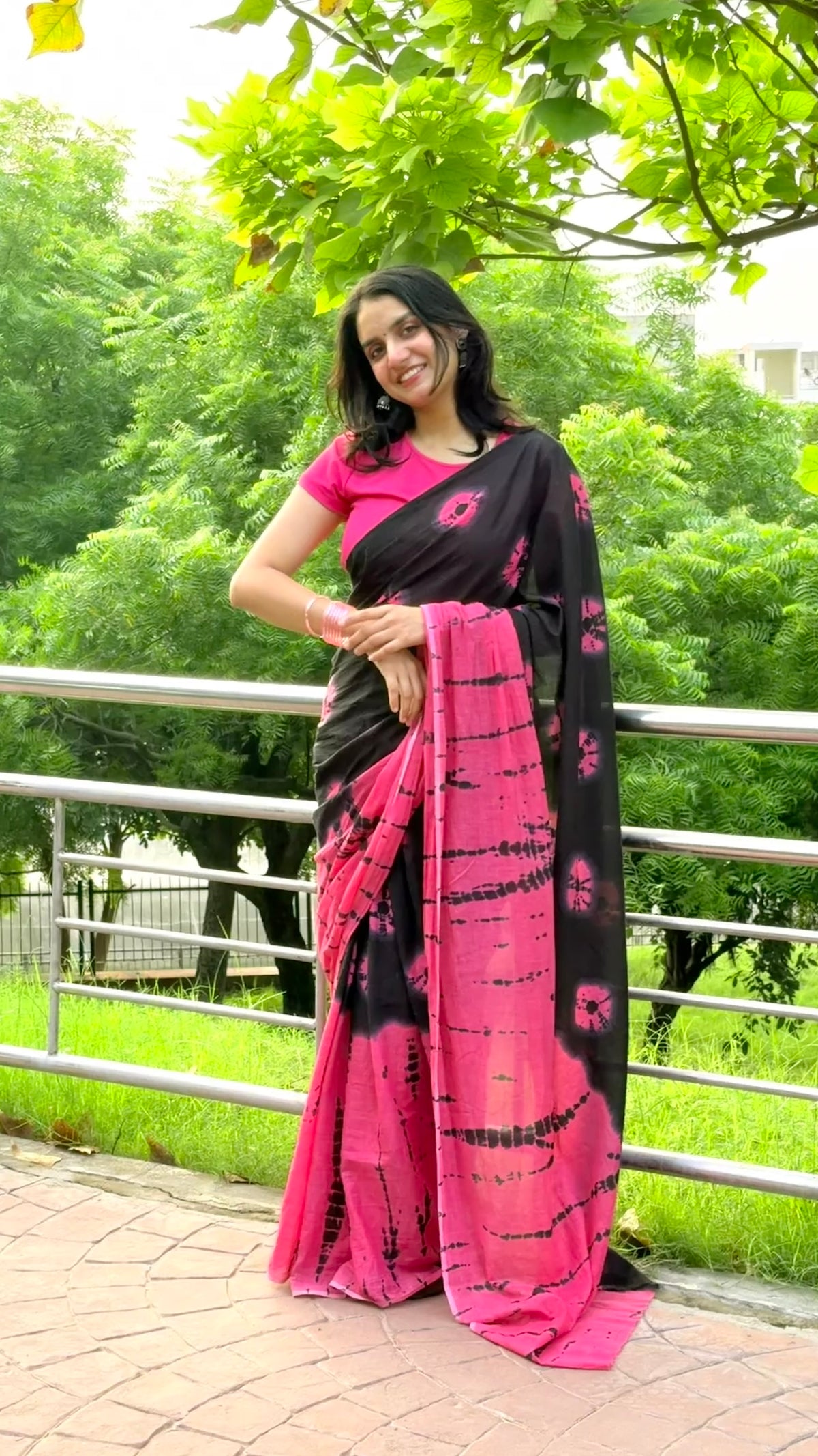 Eshanya Shibori Saree (M1)