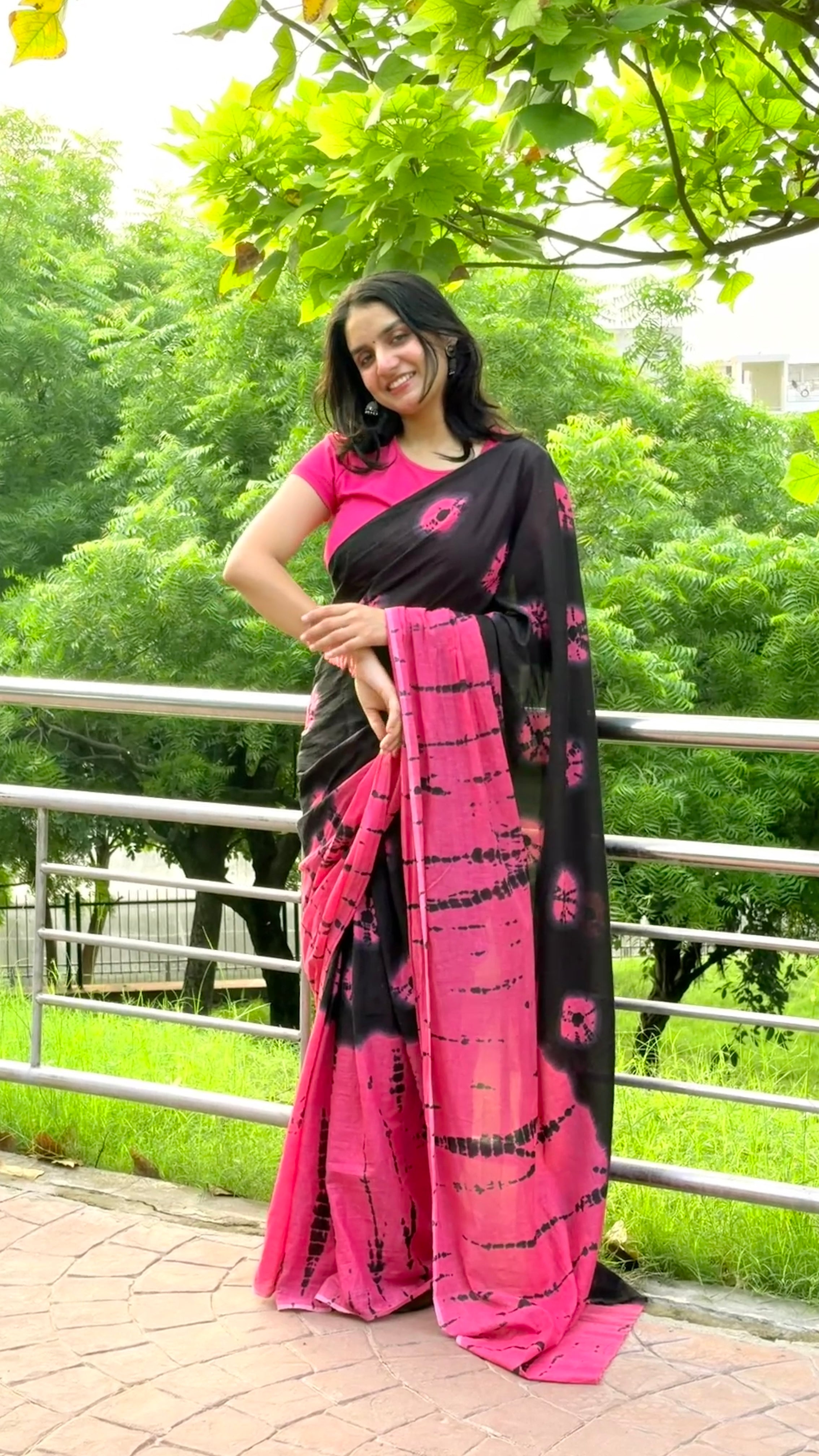 Eshanya Shibori Saree (M1)