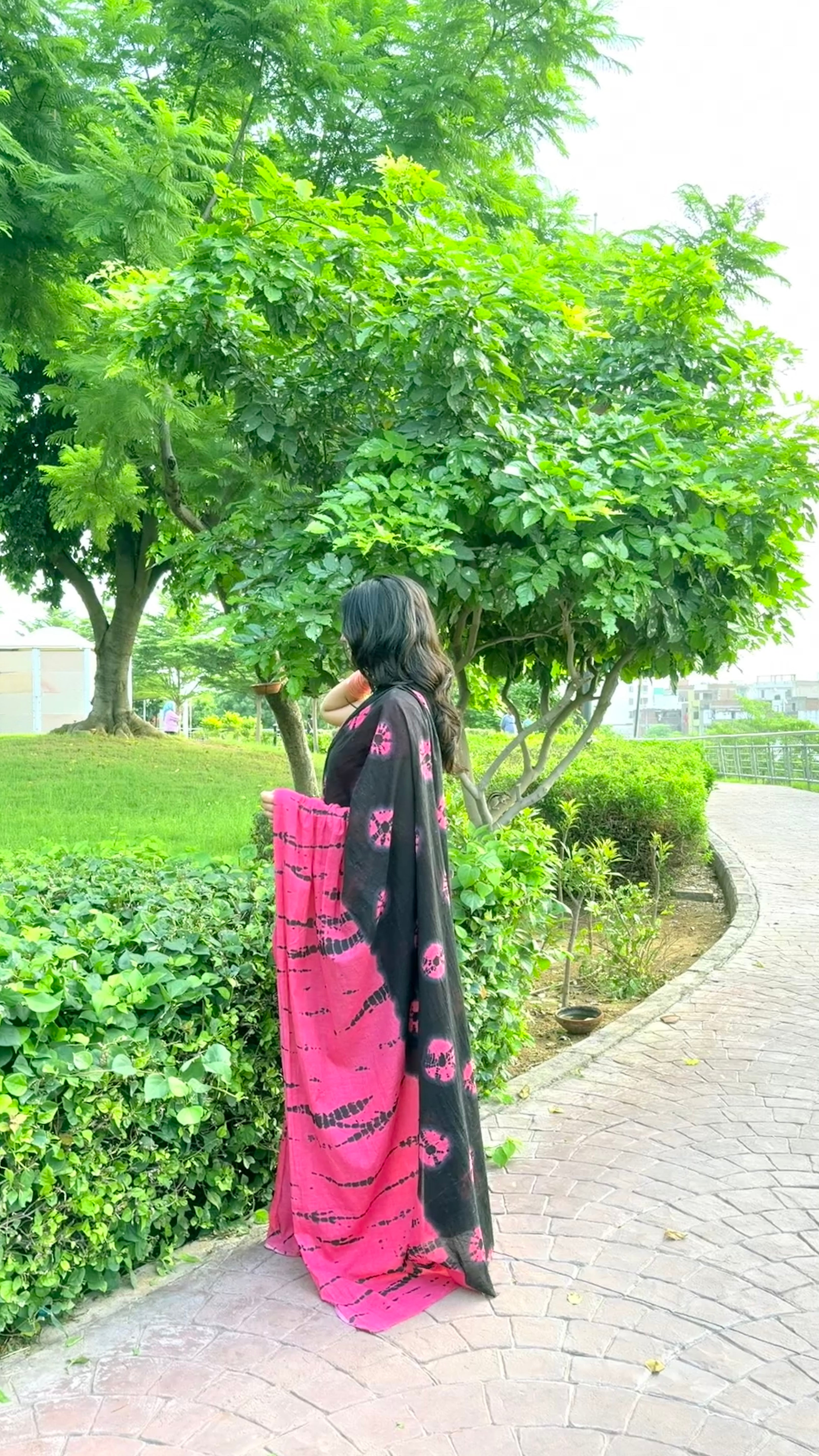 Eshanya Shibori Saree (M1)