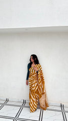 Pitambari Yellow Saree