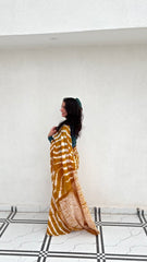 Pitambari Yellow Saree