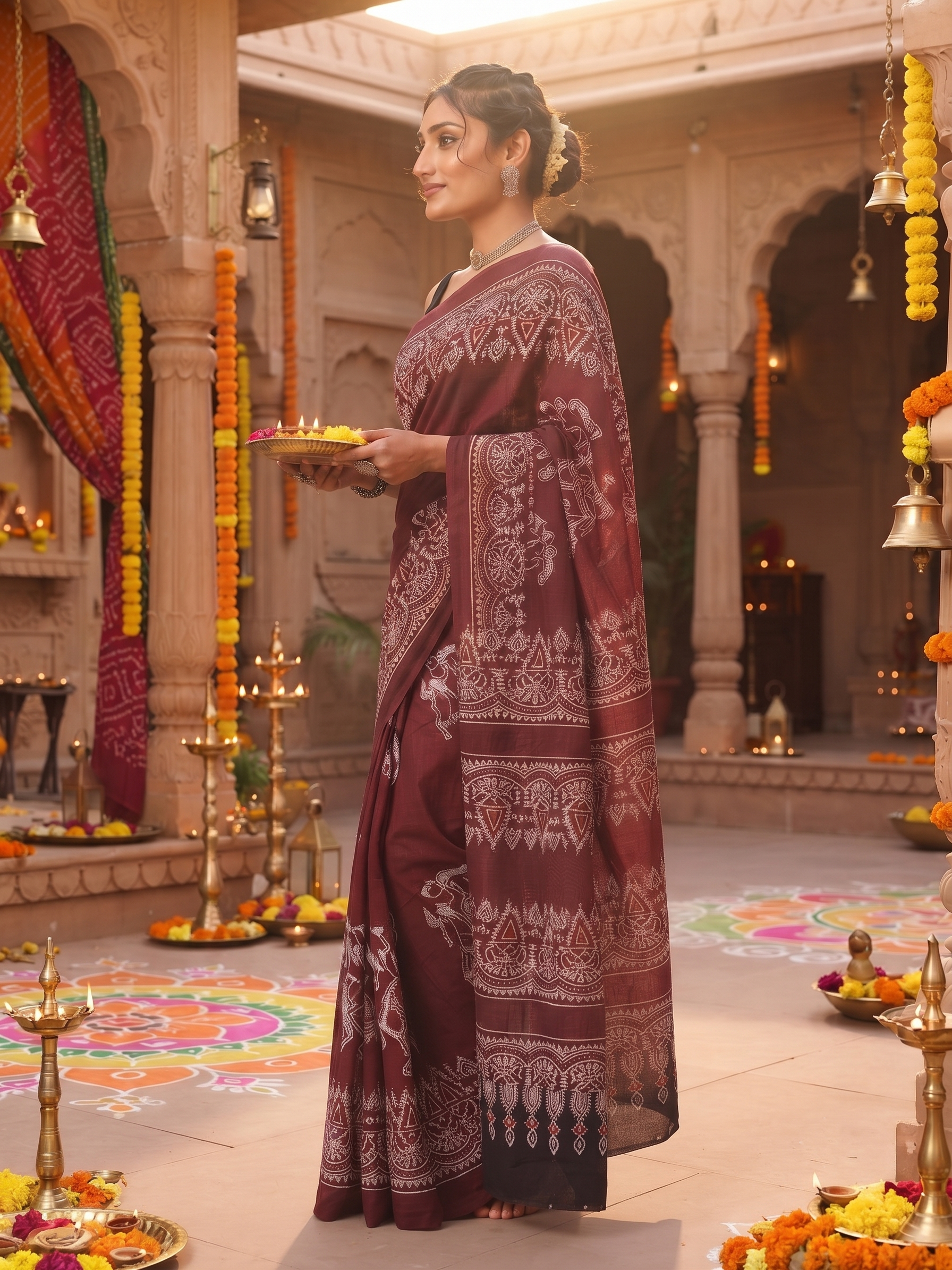 Heritage Warli Saree