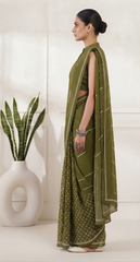 Vanya Saree - Mulmul Cotton Saree