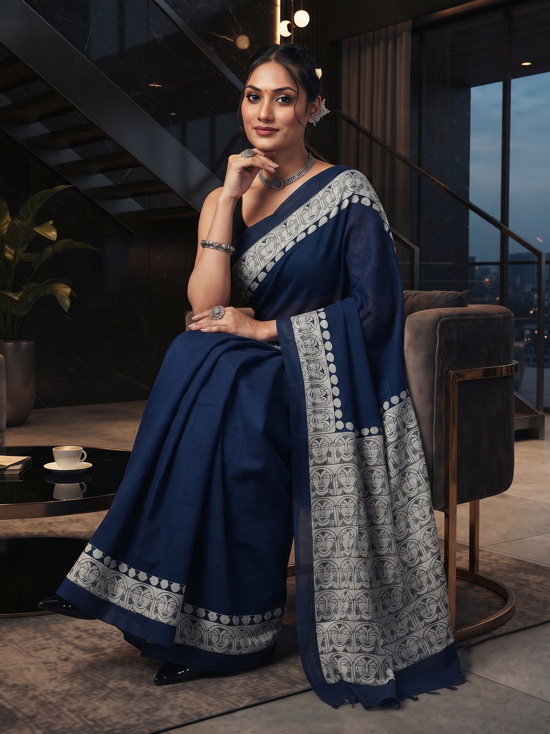 Varnarekha Saree