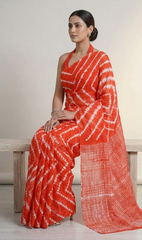 Arunika - Mulmul Cotton Saree