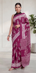 Madhurima - Mulmul Cotton Saree
