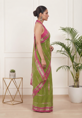 Harini Green Saree