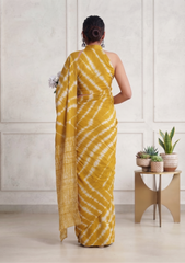 Pitambari Yellow Saree
