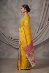 Sunlit Mosaic Saree