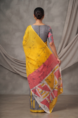 Sunlit Mosaic Saree