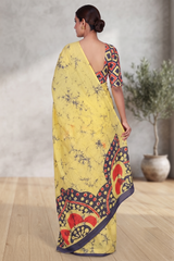 Basanti Rangoli Saree