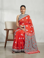 Raktima Red Saree