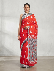 Raktima Red Saree