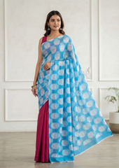 Bodhi Sky Saree