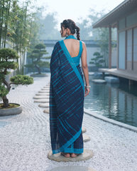 Varenya Shibori Tie-Dye Saree