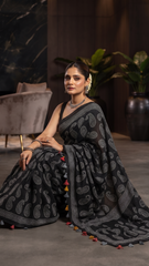 Meherika Paisley Saree