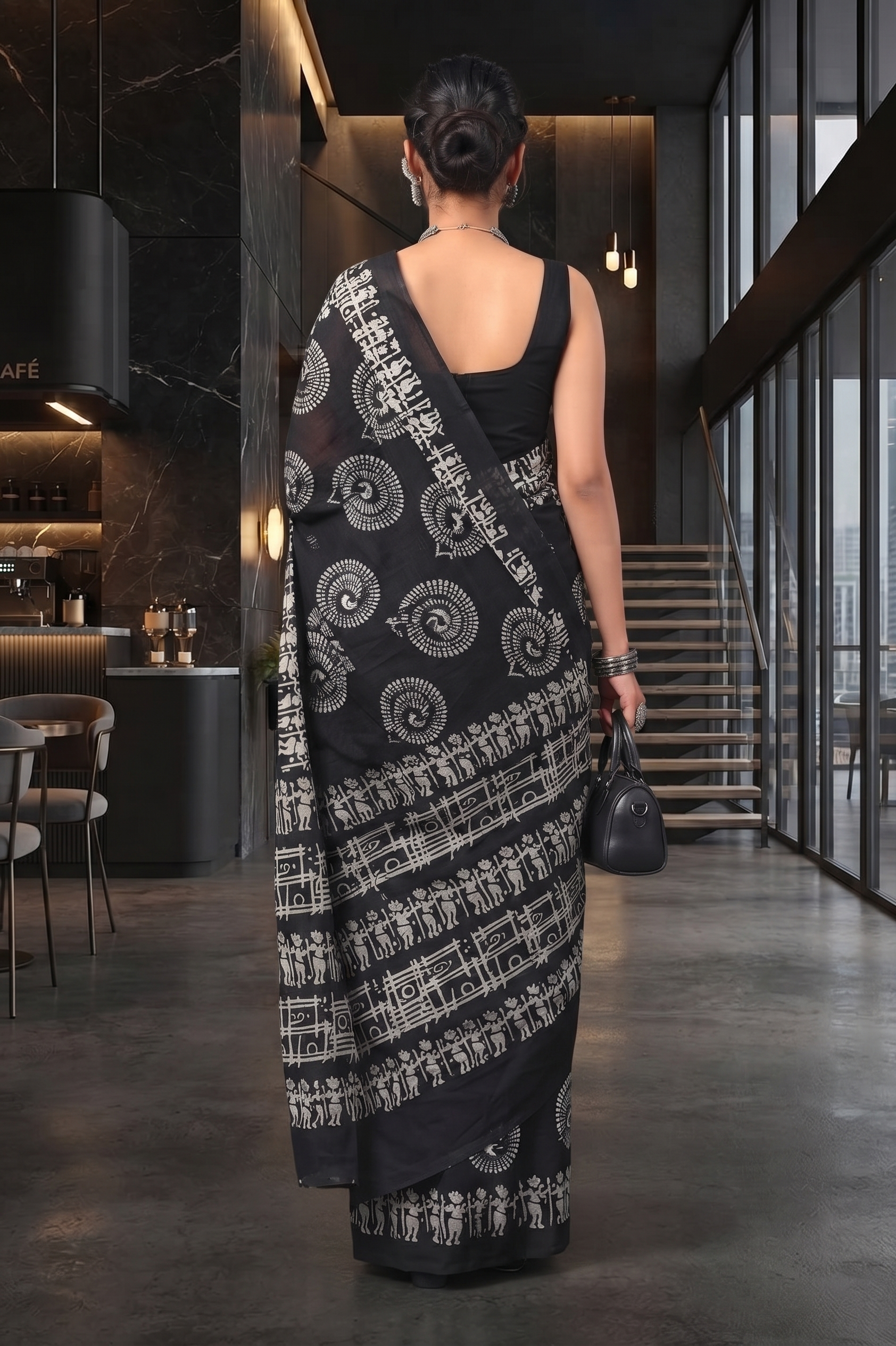 Varneshi Warli Saree