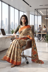 Urban Canvas Office Saree