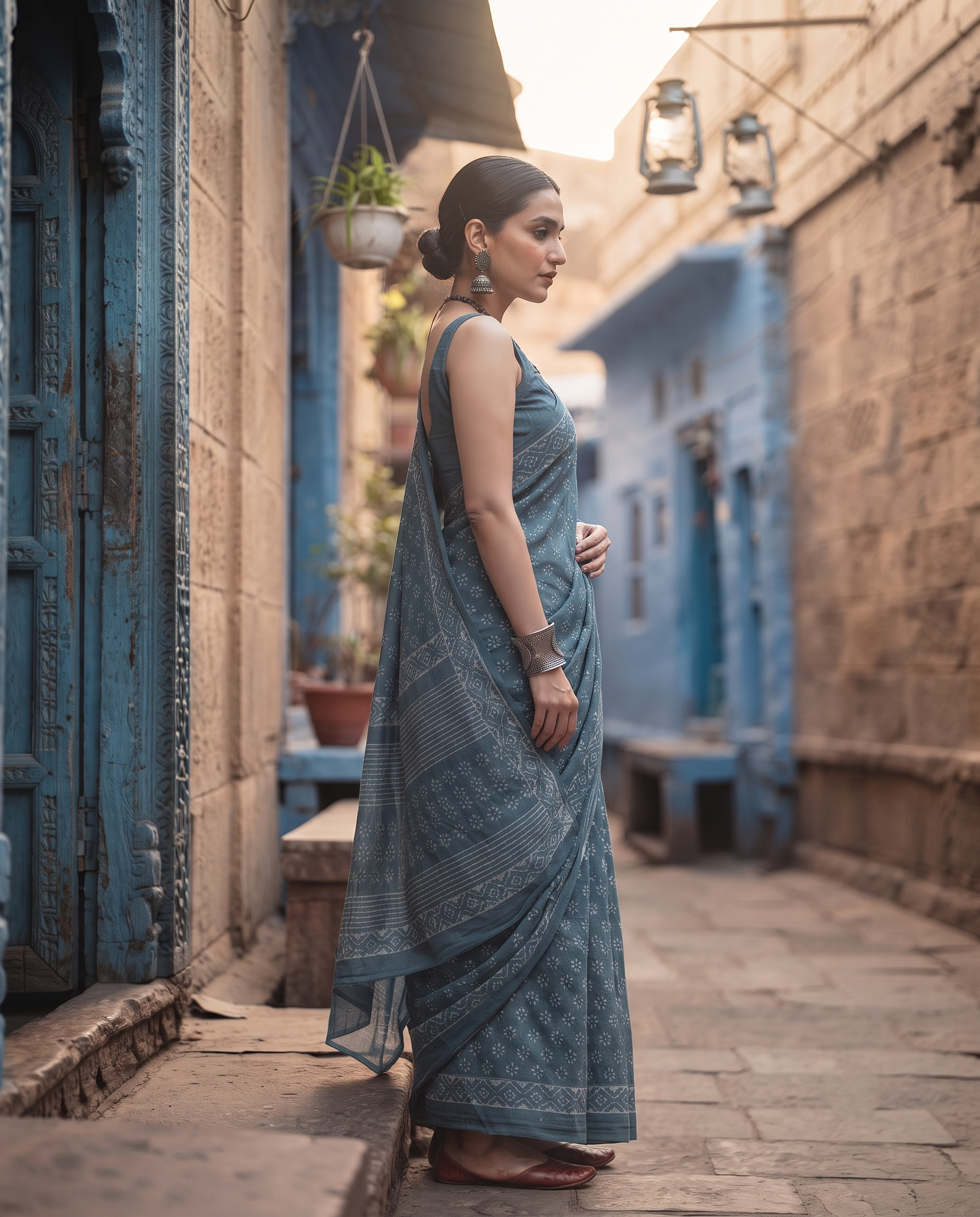 Anvitha Ash Saree