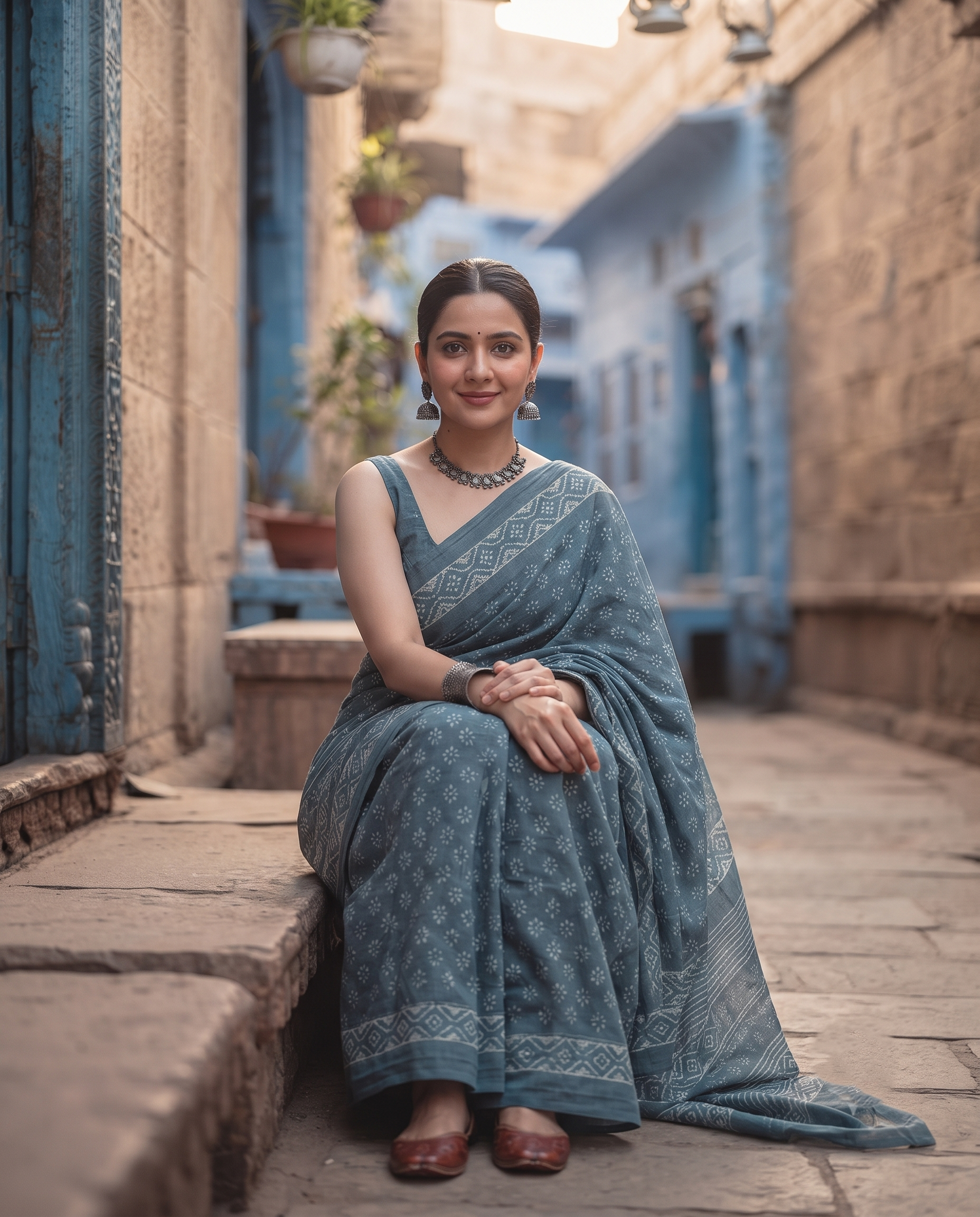 Anvitha Ash Saree
