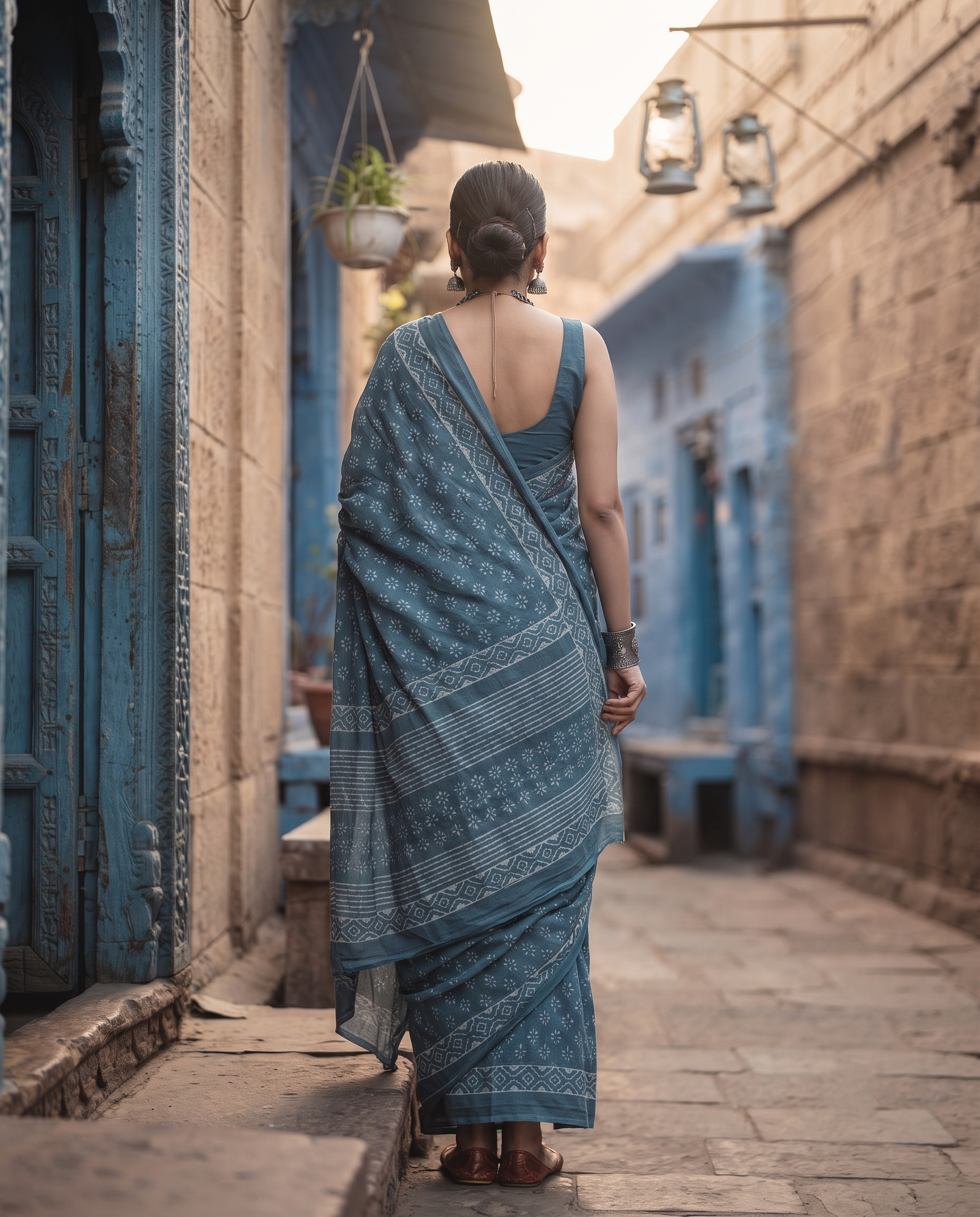 Anvitha Ash Saree