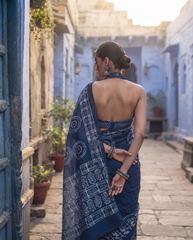 Aarunika Indigo Saree