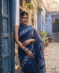 Aarunika Indigo Saree
