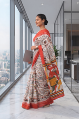 Warli Grace Corporate Wear Saree