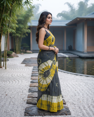 Vasudha Shibori Saree