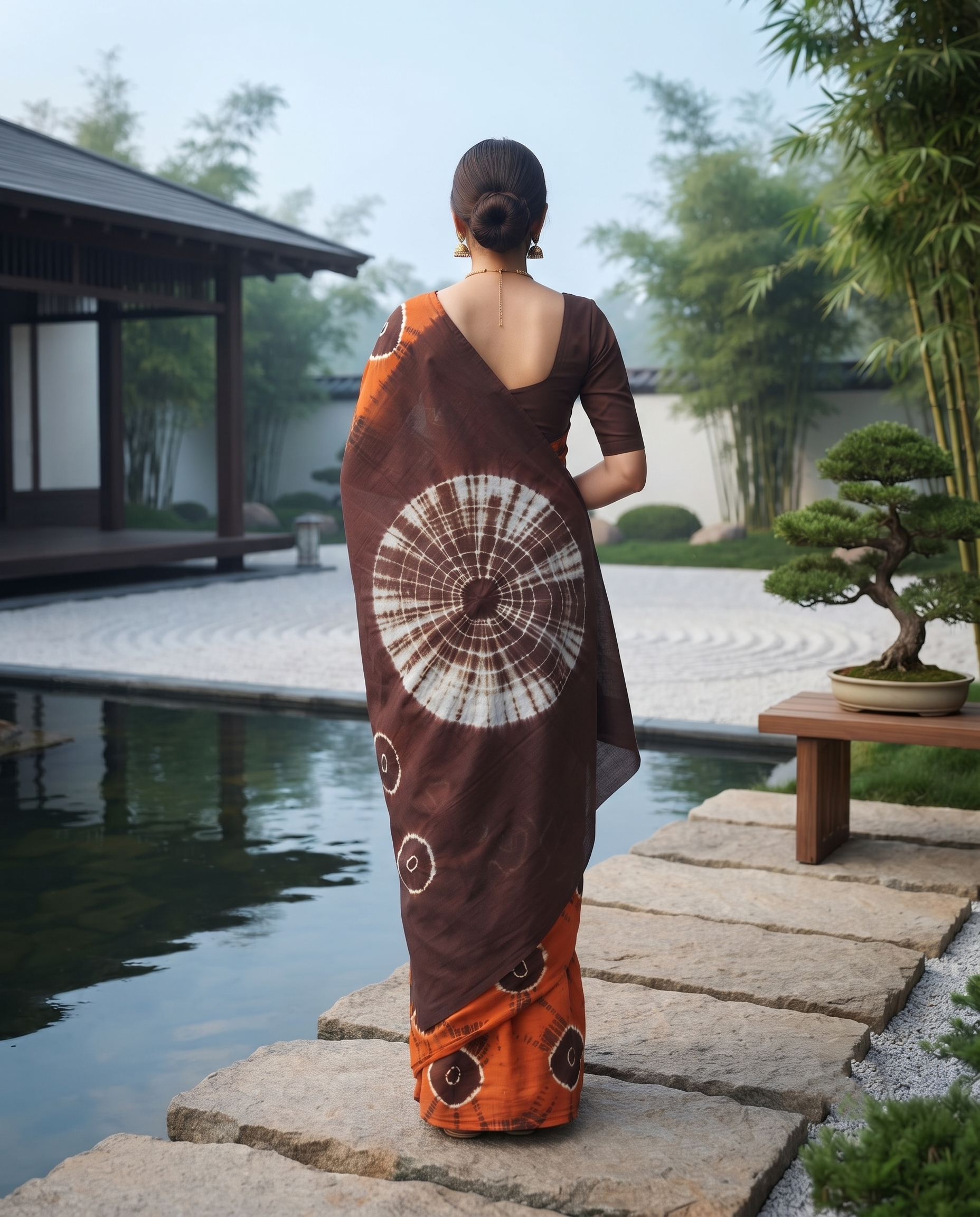 Aaratrika Shibori Saree