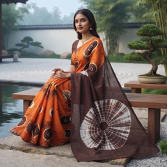 Aaratrika Shibori Saree