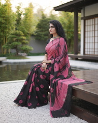 Eshanya Shibori Saree