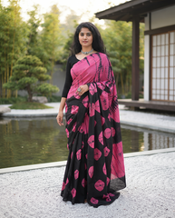 Eshanya Shibori Saree