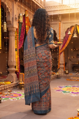 Neelanjana Cotton Saree