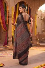 Rajwadi Heritage Cotton Saree