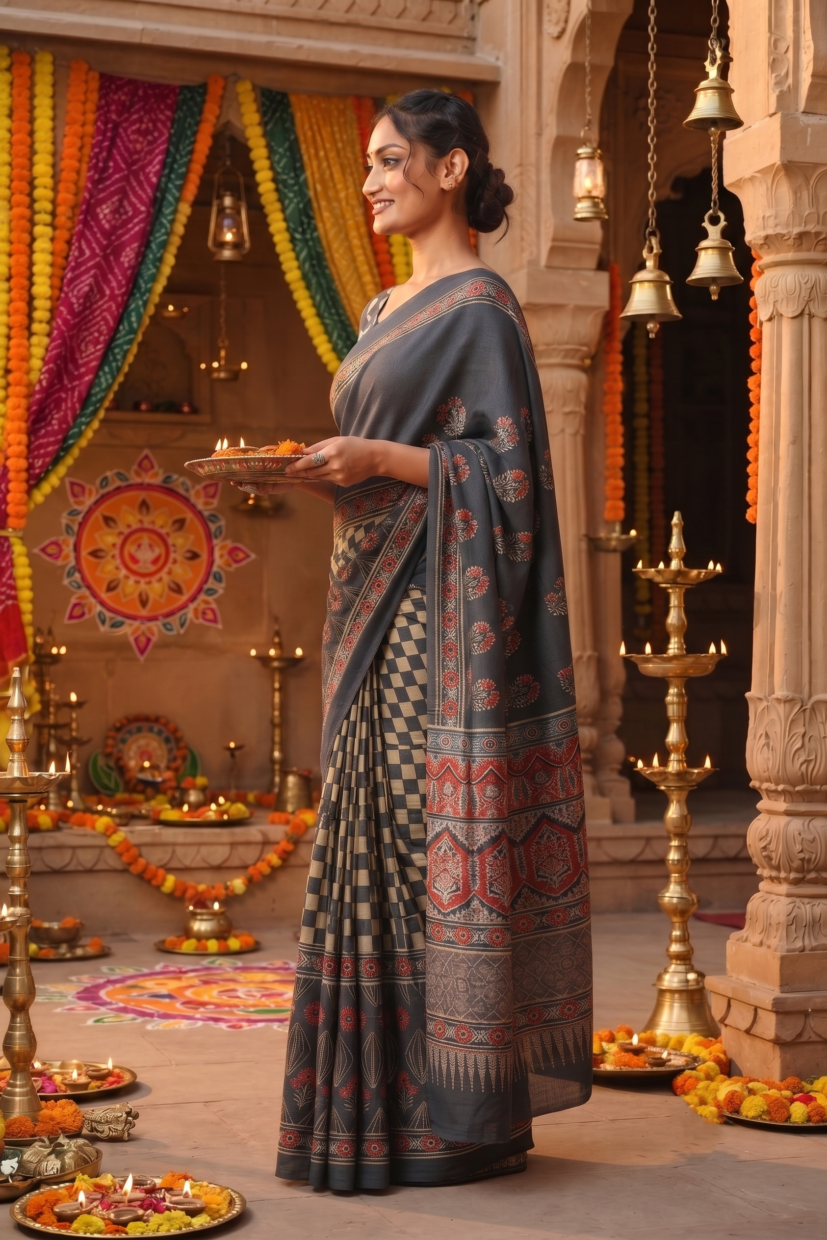 Indivar Heritage Saree