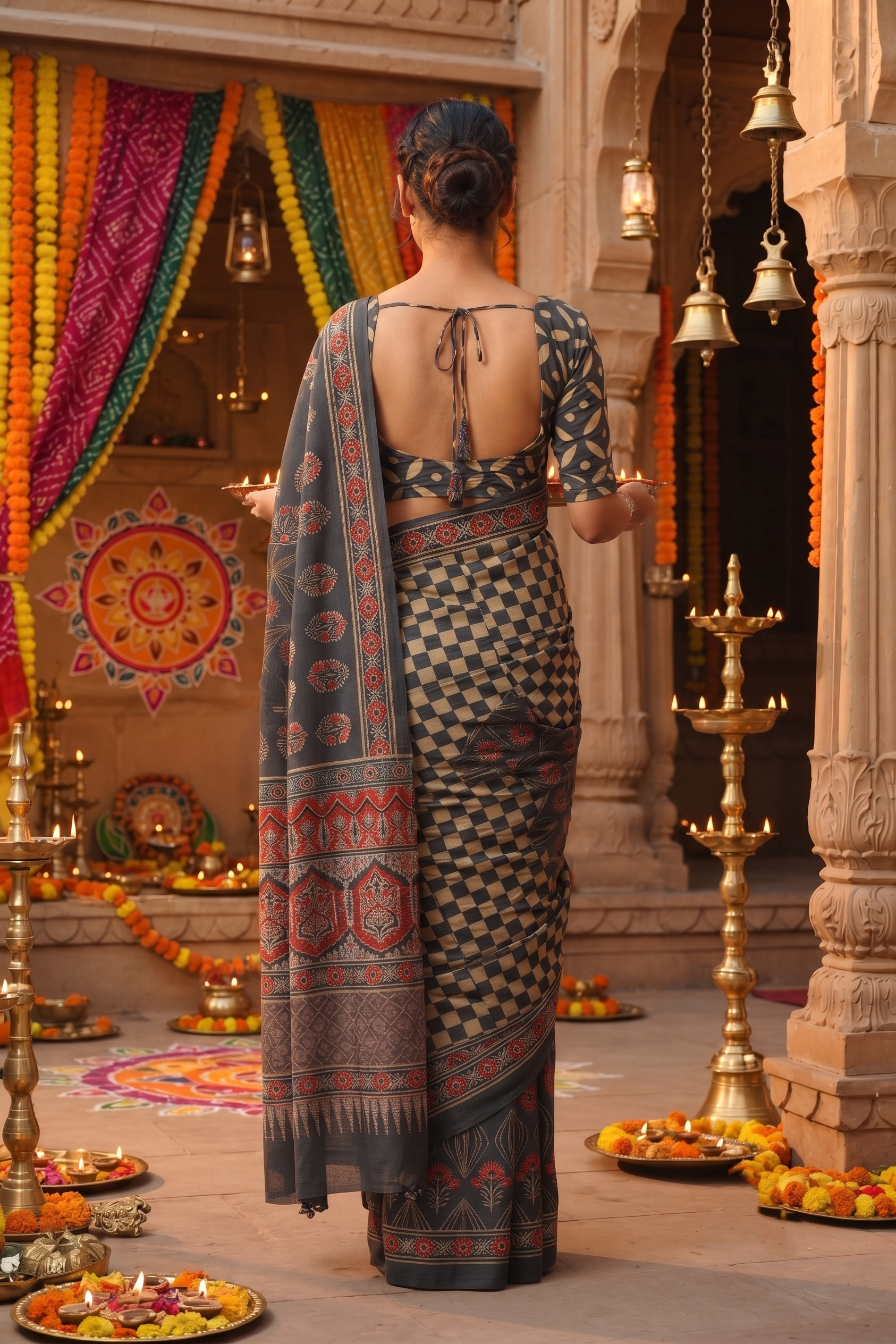 Indivar Heritage Saree