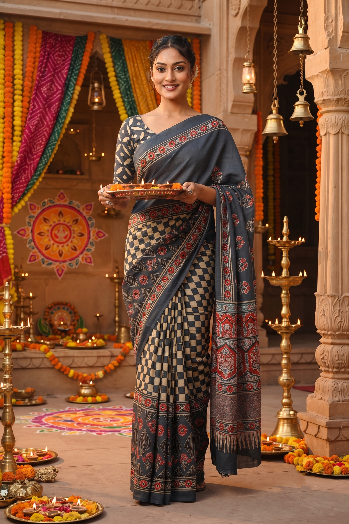 Indivar Heritage Saree