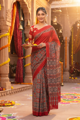 Sindoor Heritage Saree