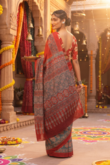 Sindoor Heritage Saree