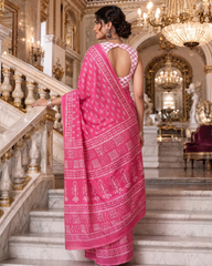 Rani Gulnaar Saree