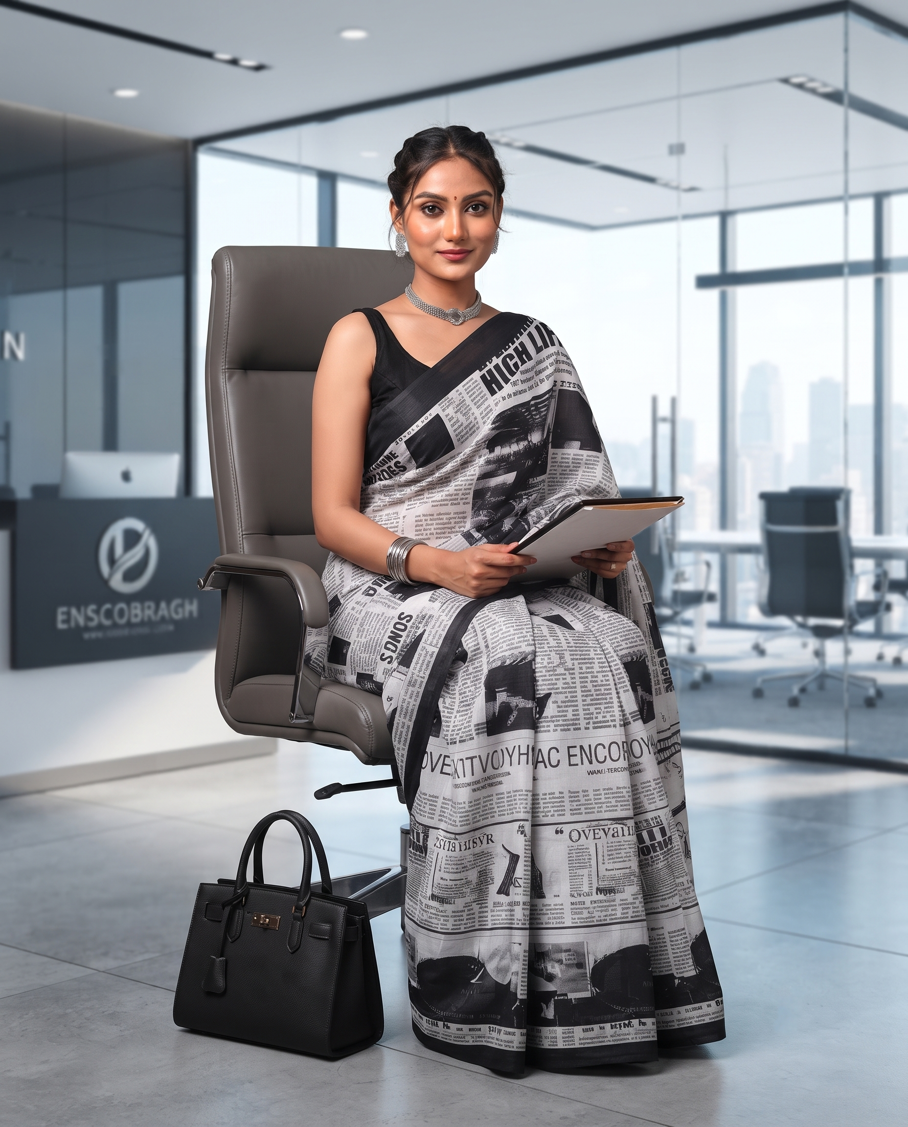 Headline Corporate Wear Saree