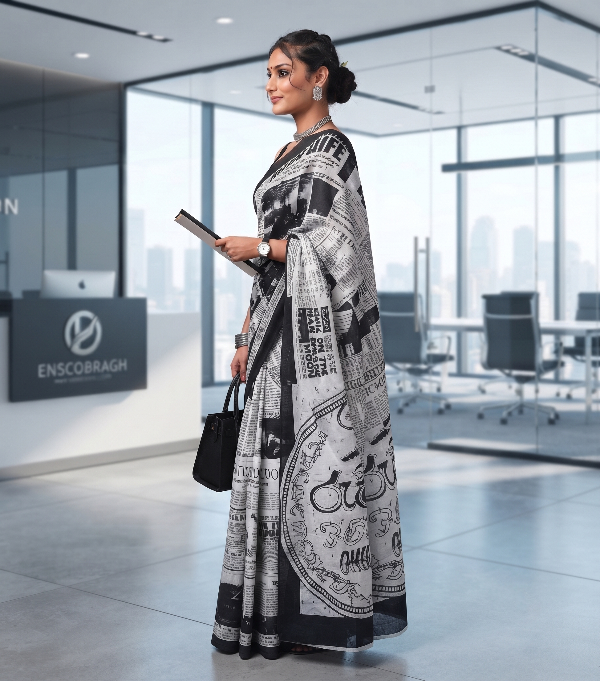 Headline Corporate Wear Saree